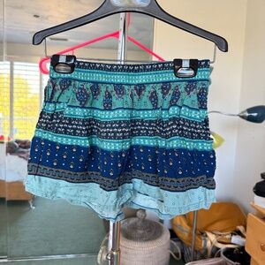 Mossimo Supply Co. Teal and Navy Shorts